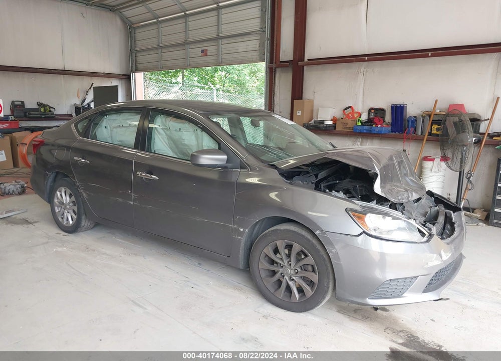 2019 NISSAN SENTRA SV VIN: 3N1AB7AP4KY433609