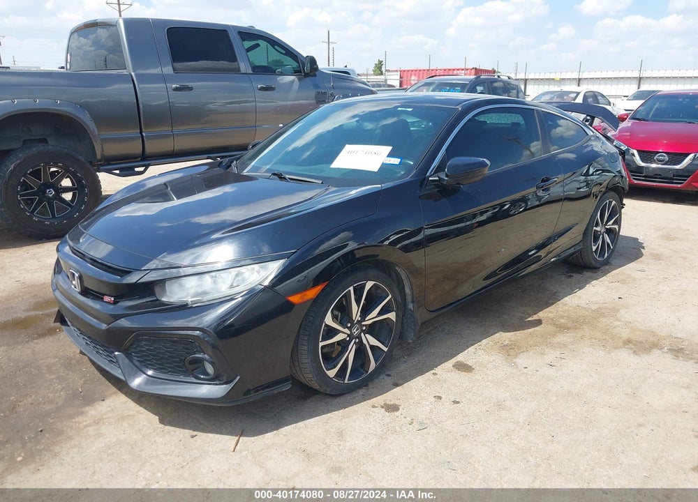 2018 HONDA CIVIC SI VIN: 2HGFC3A57JH757585