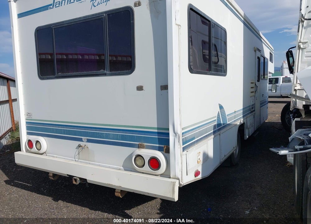 1995 FORD ECONOLINE E350 CUTAWAY VAN VIN: 1FDKE30G6SHC10918