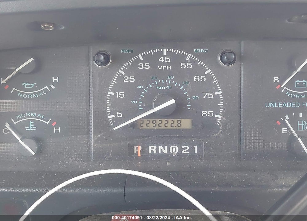 1995 FORD ECONOLINE E350 CUTAWAY VAN VIN: 1FDKE30G6SHC10918