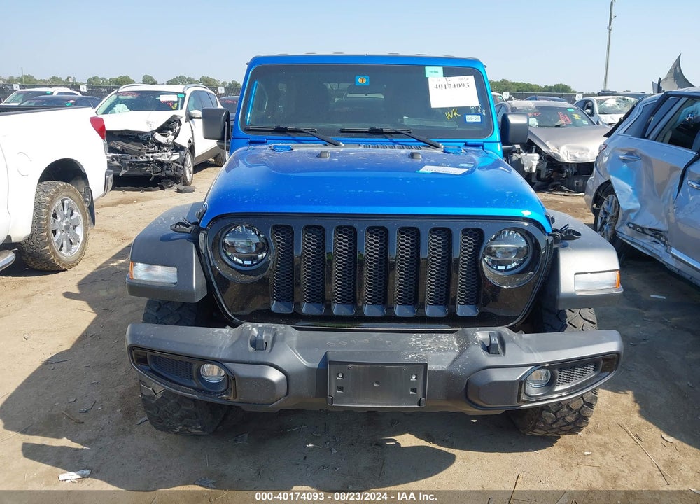 2021 JEEP WRANGLER UNLIMITED WILLYS 4X4 VIN: 1C4HJXDG5MW714726