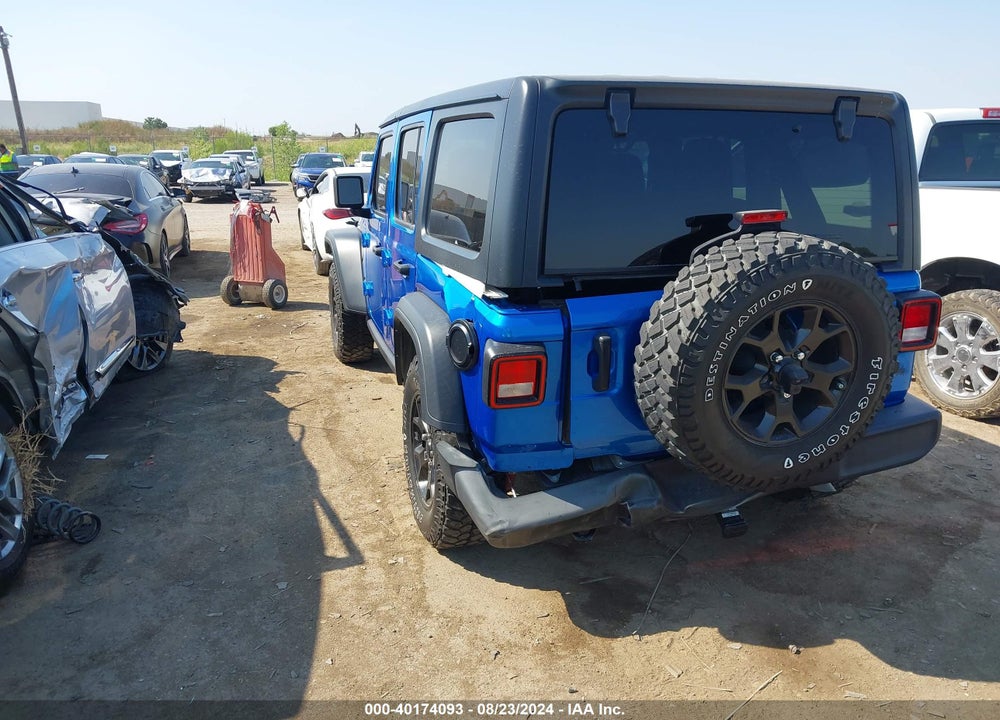 2021 JEEP WRANGLER UNLIMITED WILLYS 4X4 VIN: 1C4HJXDG5MW714726