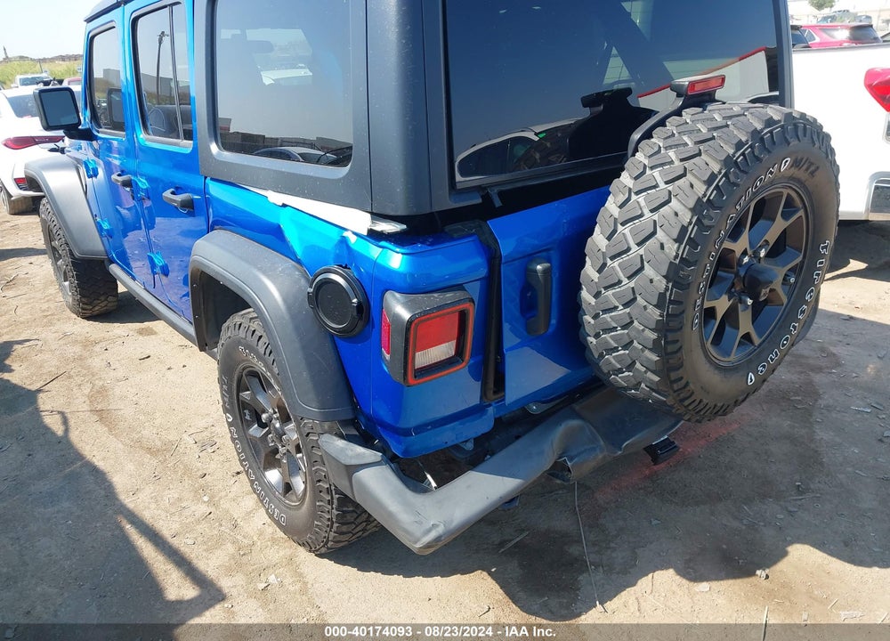 2021 JEEP WRANGLER UNLIMITED WILLYS 4X4 VIN: 1C4HJXDG5MW714726
