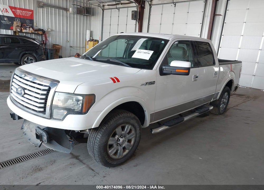 2011 FORD F-150 LARIAT LIMITED VIN: 1FTFW1E61BFA70232