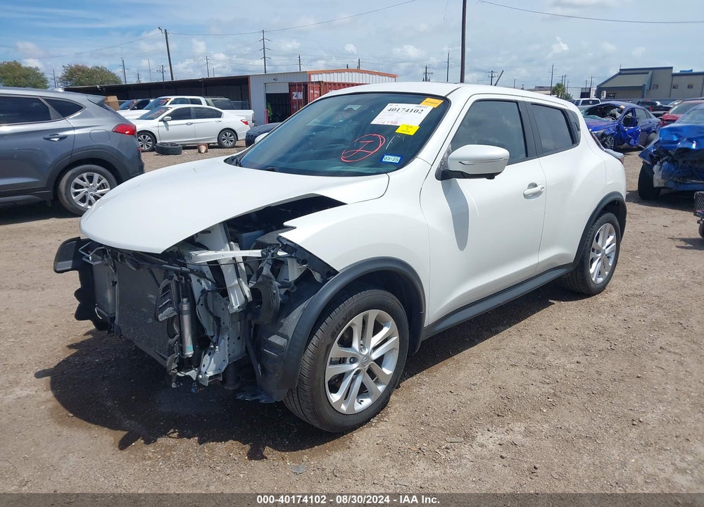 2015 NISSAN JUKE SL VIN: JN8AF5MRXFT505631