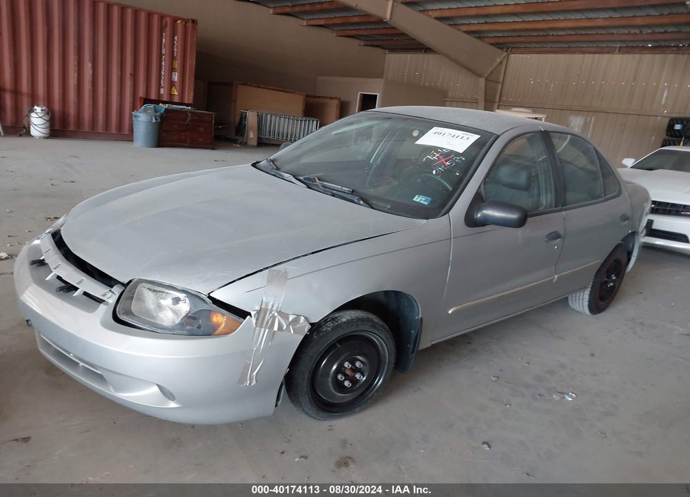 2003 CHEVROLET CAVALIER VIN: 1G1JC52F137312584