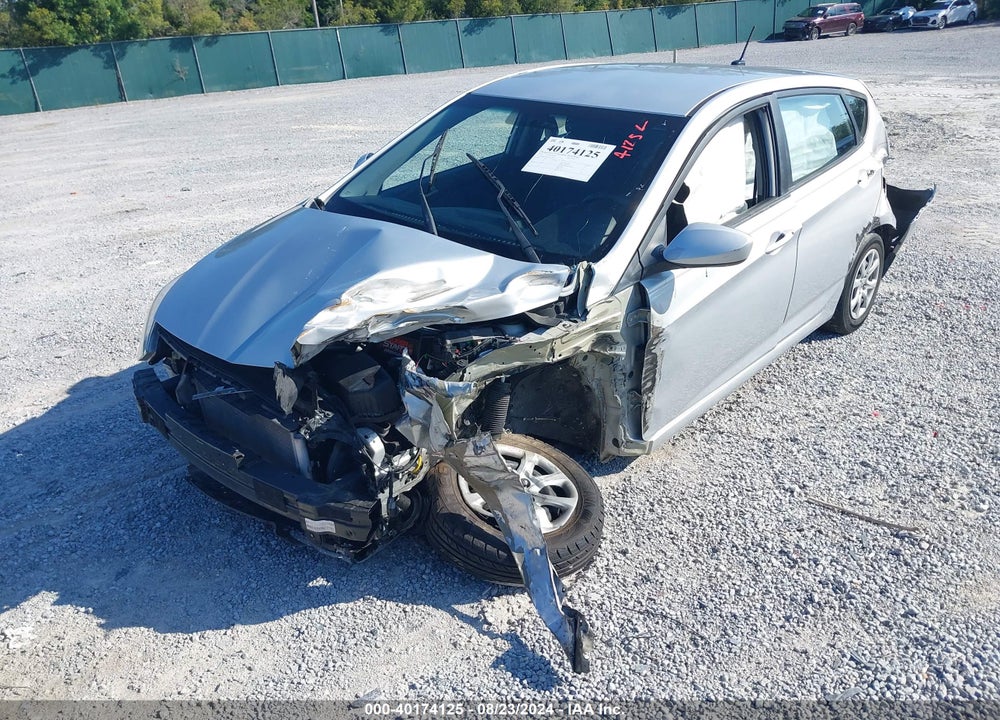 2013 HYUNDAI ACCENT GS VIN: KMHCT5AE1DU104177