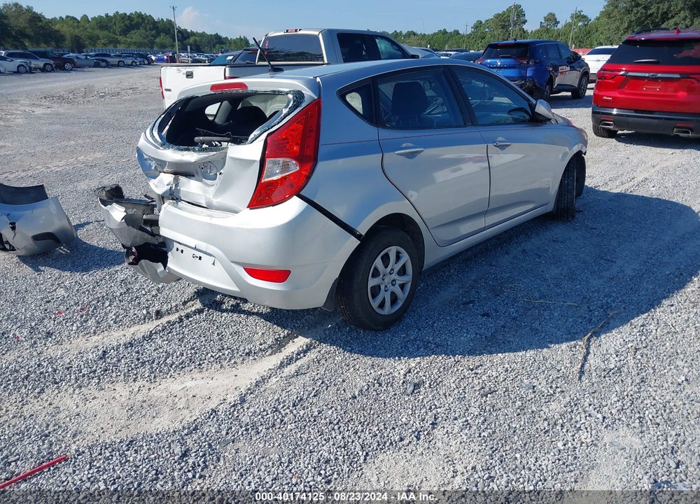 2013 HYUNDAI ACCENT GS VIN: KMHCT5AE1DU104177