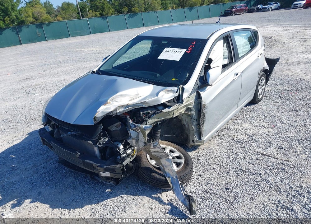 2013 HYUNDAI ACCENT GS VIN: KMHCT5AE1DU104177