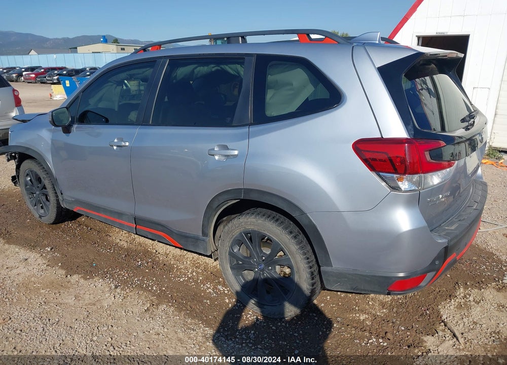 2019 SUBARU FORESTER SPORT VIN: JF2SKAPC5KH418827