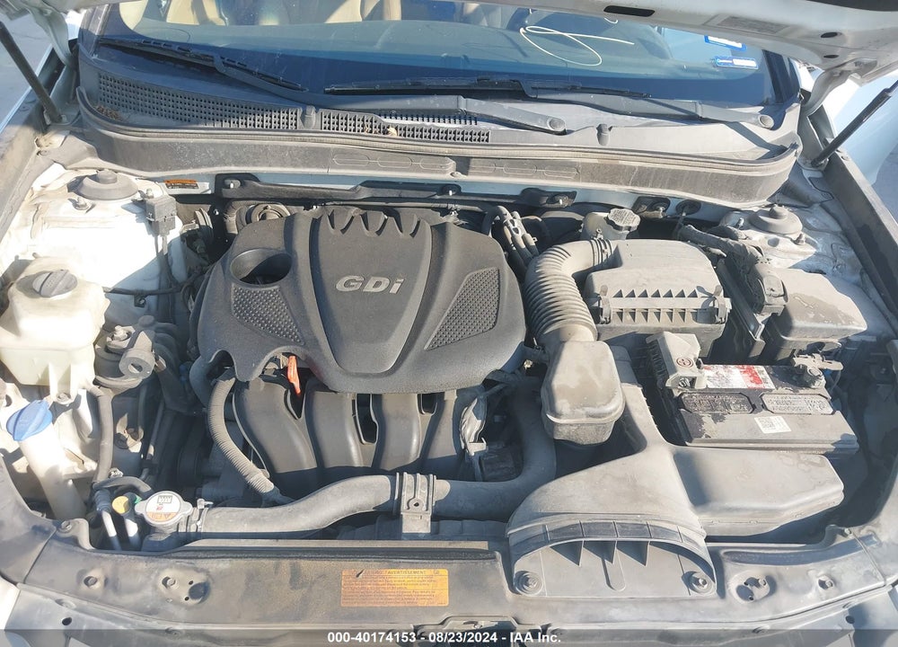 2014 HYUNDAI SONATA GLS VIN: 5NPEB4ACXEH924665