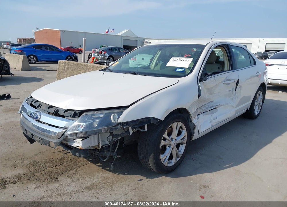 2012 FORD FUSION SE VIN: 3FAHP0HG4CR250898