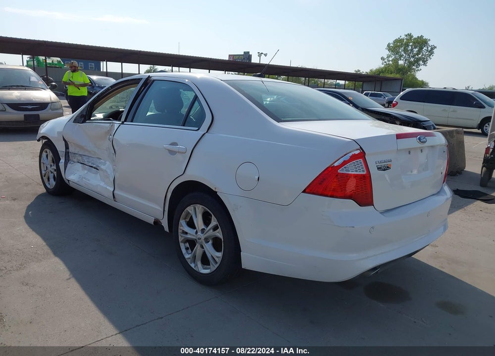 2012 FORD FUSION SE VIN: 3FAHP0HG4CR250898