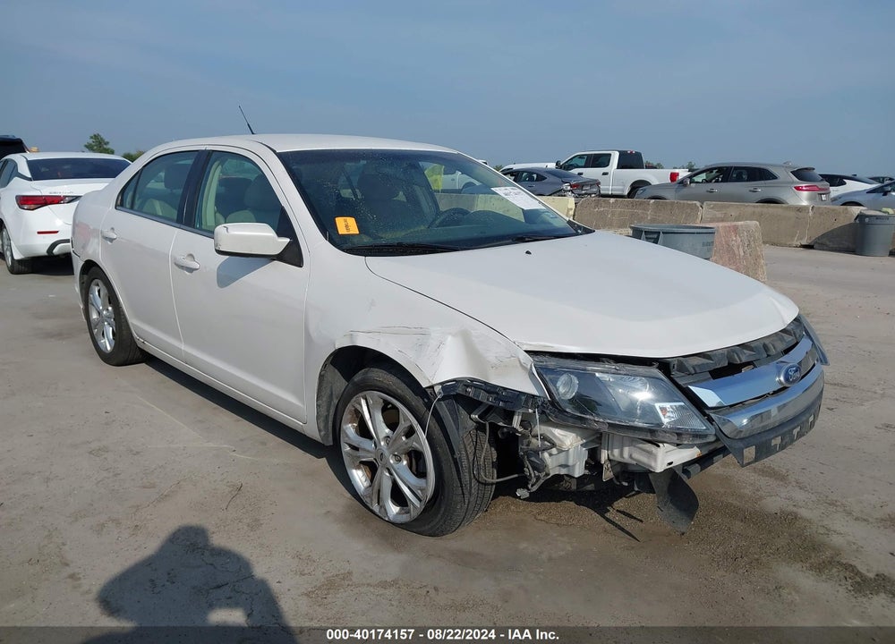 2012 FORD FUSION SE VIN: 3FAHP0HG4CR250898