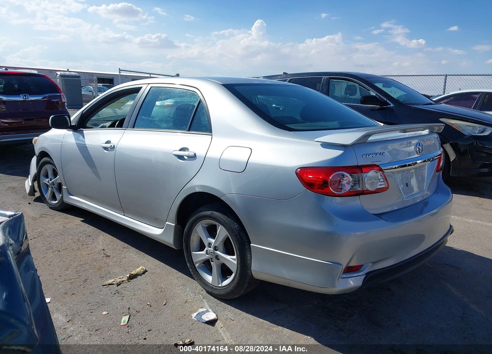 2013 TOYOTA COROLLA S VIN: 5YFBU4EE1DP109250
