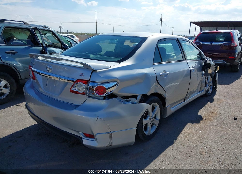 2013 TOYOTA COROLLA S VIN: 5YFBU4EE1DP109250