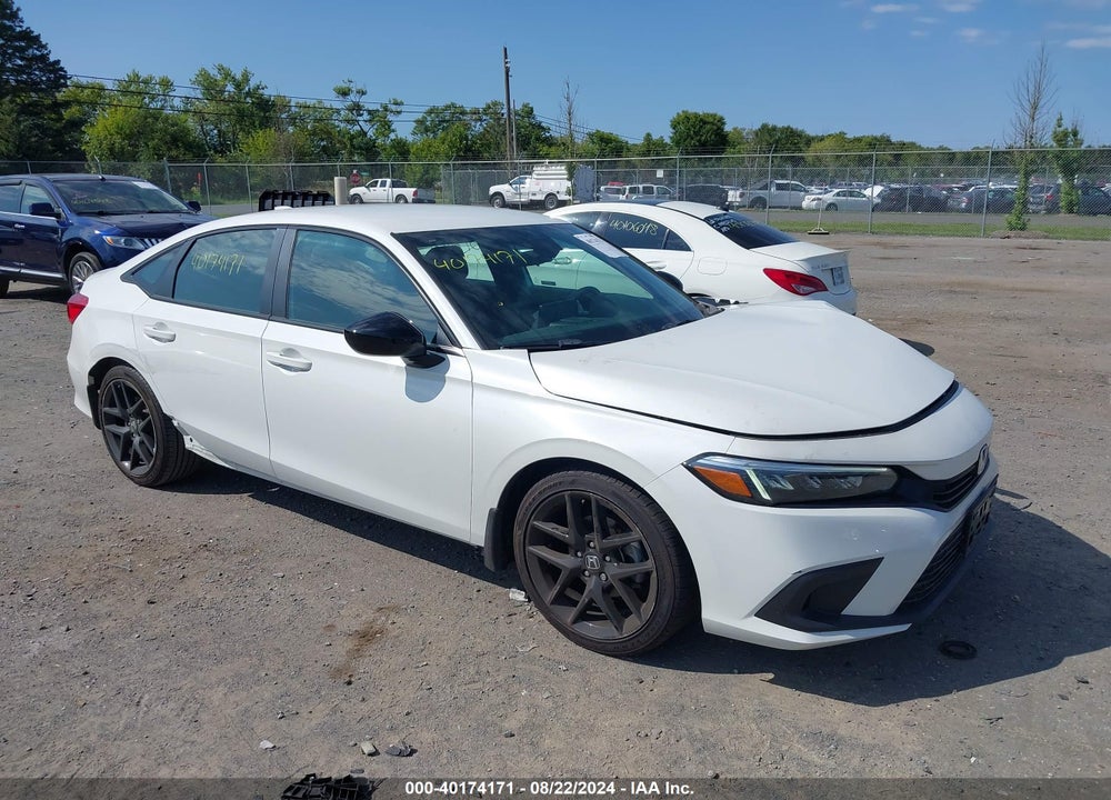 2022 HONDA CIVIC SPORT VIN: 2HGFE2F5XNH584244