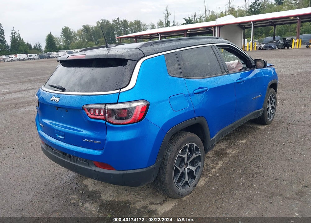 2024 JEEP COMPASS LIMITED 4X4 VIN: 3C4NJDCN1RT111206