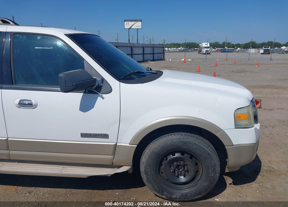 2007 FORD EXPEDITION EDDIE BAUER VIN: 1FMFU17577LA31109