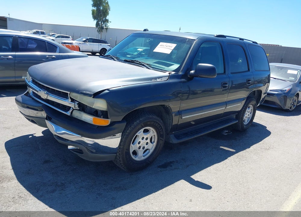 2004 CHEVROLET TAHOE LS VIN: 1GNEC13V54R117334
