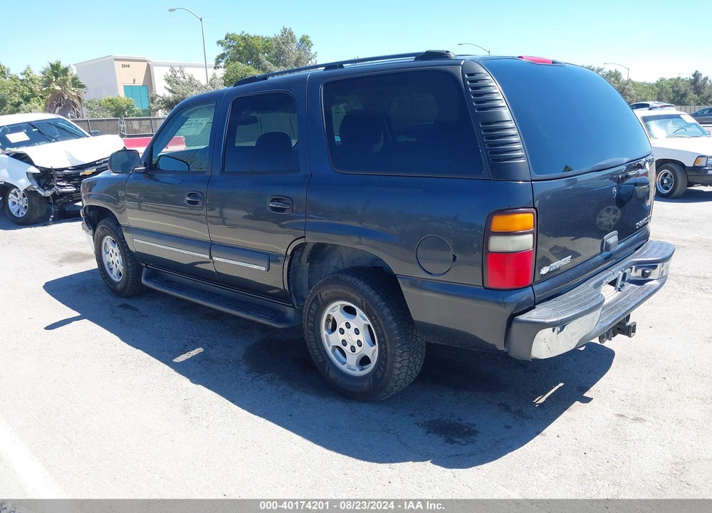2004 CHEVROLET TAHOE LS VIN: 1GNEC13V54R117334