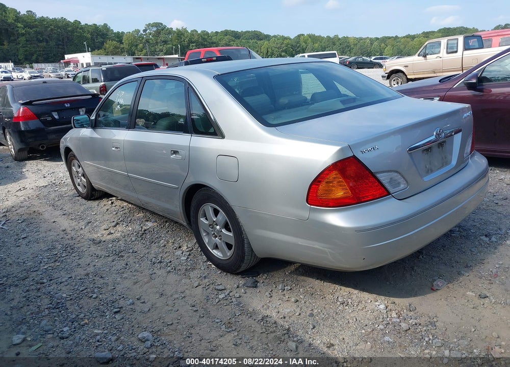 2002 TOYOTA AVALON XL/XLS VIN: 4T1BF28B62U250603