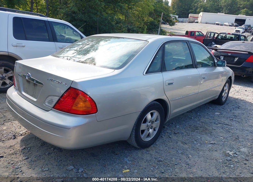2002 TOYOTA AVALON XL/XLS VIN: 4T1BF28B62U250603