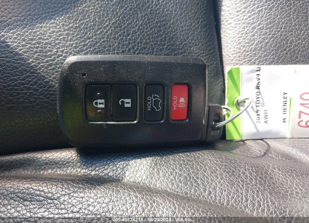 2015 TOYOTA RAV4 LIMITED VIN: 2T3DFREV4FW376472