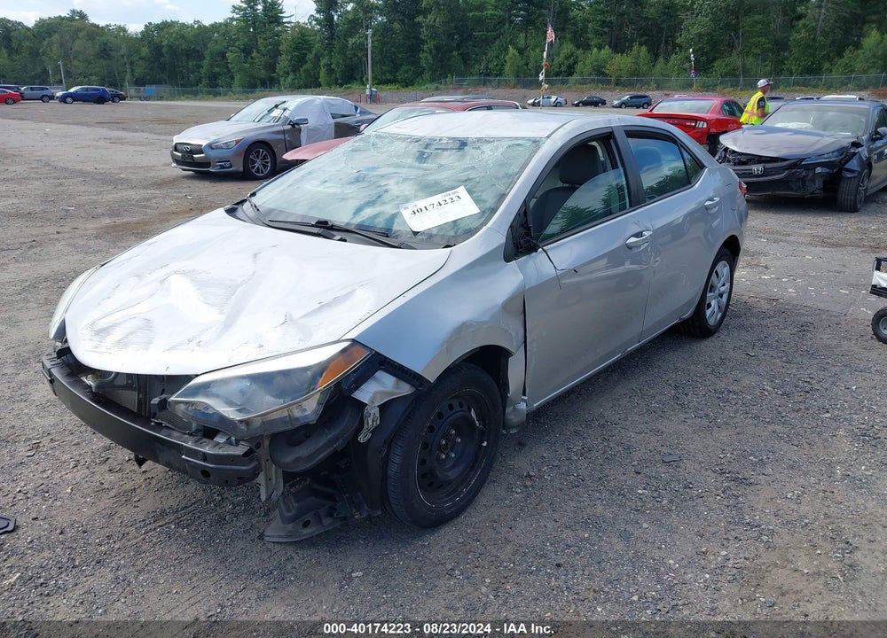 2016 TOYOTA COROLLA LE VIN: 5YFBURHE7GP494858