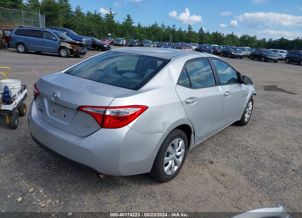 2016 TOYOTA COROLLA LE VIN: 5YFBURHE7GP494858