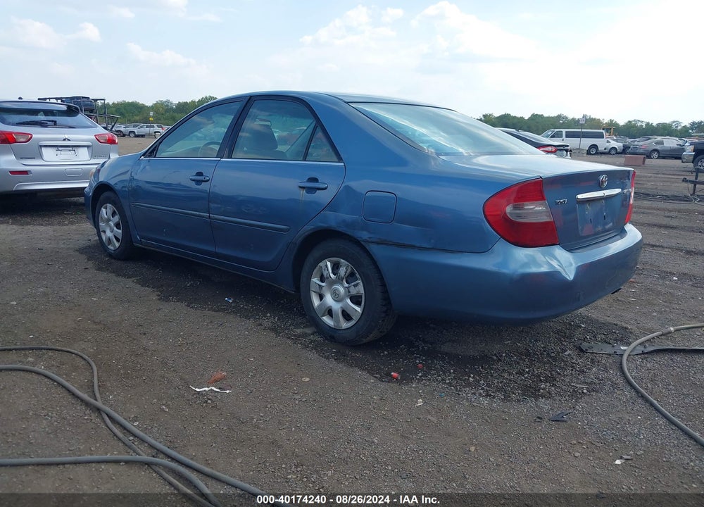 2003 TOYOTA CAMRY VIN: 4T1BE32K03U709062