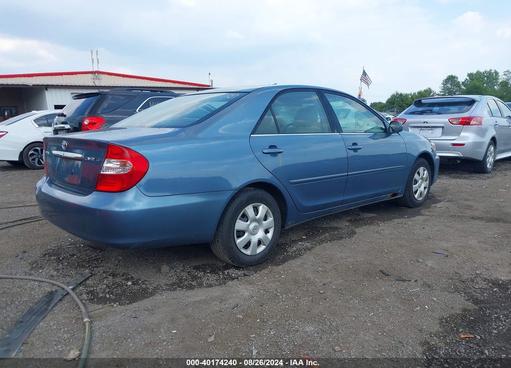 2003 TOYOTA CAMRY VIN: 4T1BE32K03U709062