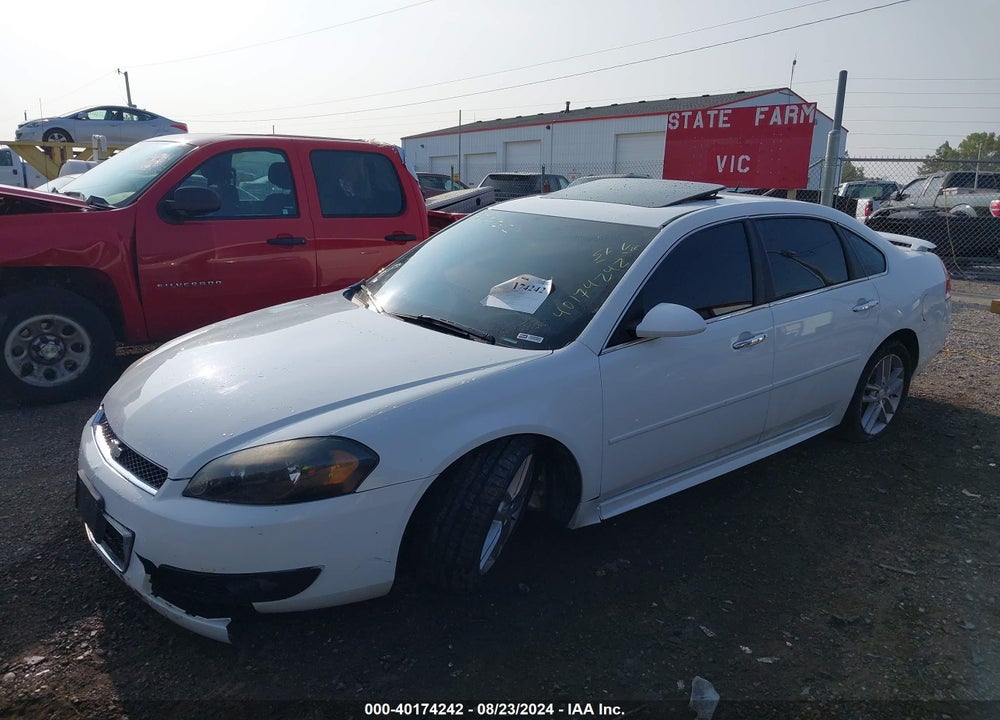 2013 CHEVROLET IMPALA LTZ VIN: 2G1WC5E3XD1240371