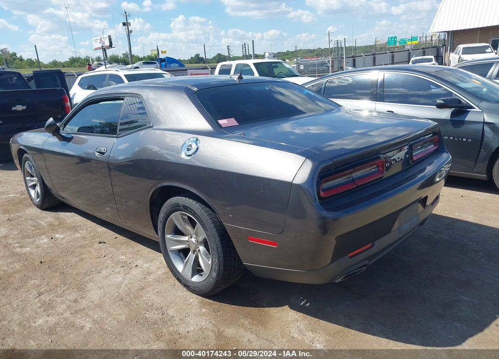 2016 DODGE CHALLENGER SXT VIN: 2C3CDZAG2GH226410