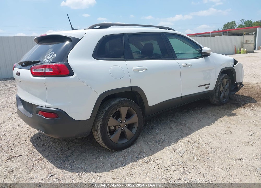 2017 JEEP CHEROKEE 75TH ANNIVERSARY EDITION FWD VIN: 1C4PJLCB4HW574250