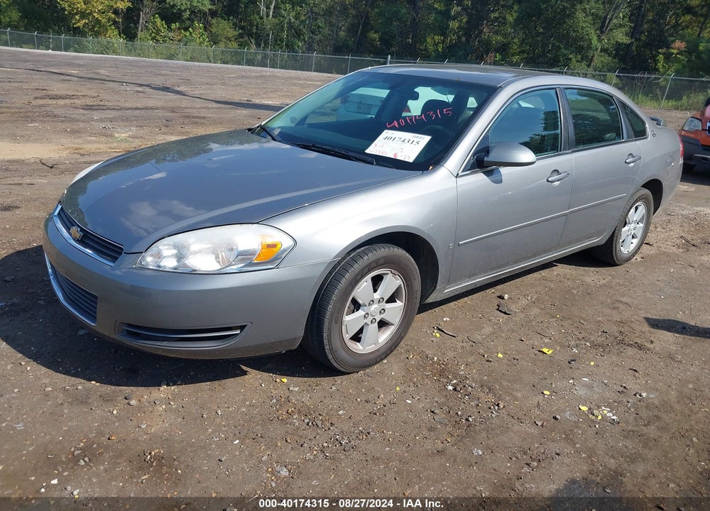 2006 CHEVROLET IMPALA LT VIN: 2G1WT55K269371029
