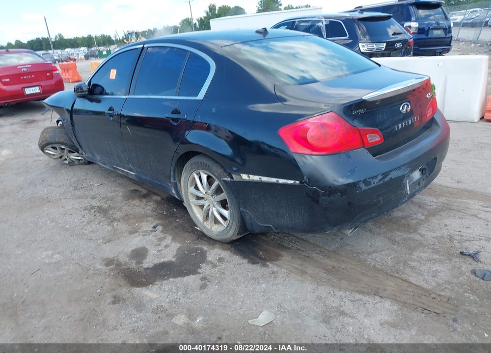 2008 INFINITI G35X VIN: JNKBV61F28M257079