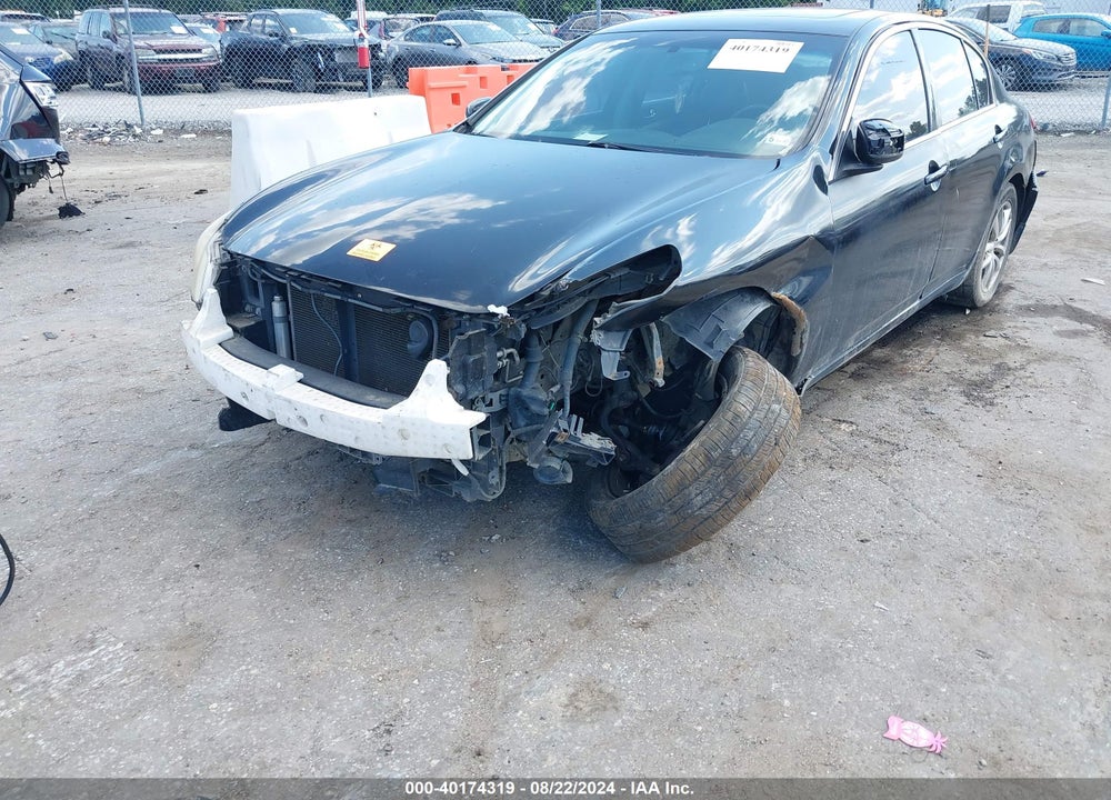 2008 INFINITI G35X VIN: JNKBV61F28M257079
