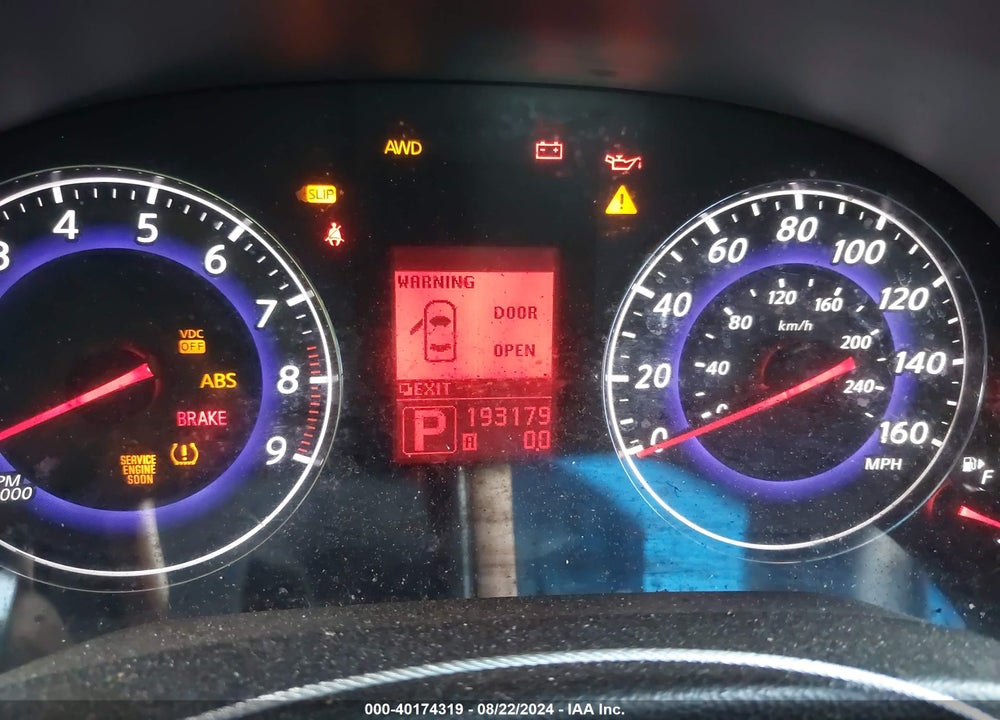 2008 INFINITI G35X VIN: JNKBV61F28M257079