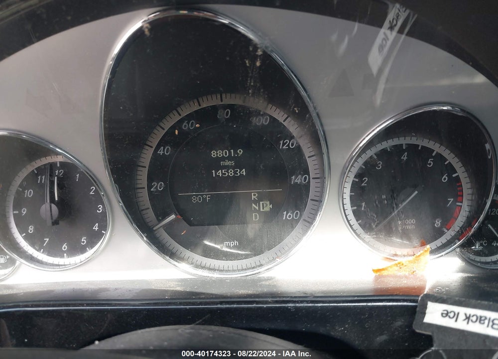 2010 MERCEDES-BENZ E 350 4MATIC VIN: WDDHF8HB8AA145195