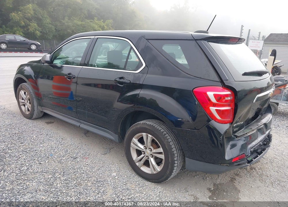 2017 CHEVROLET EQUINOX LS VIN: 2GNALBEK6H1555947