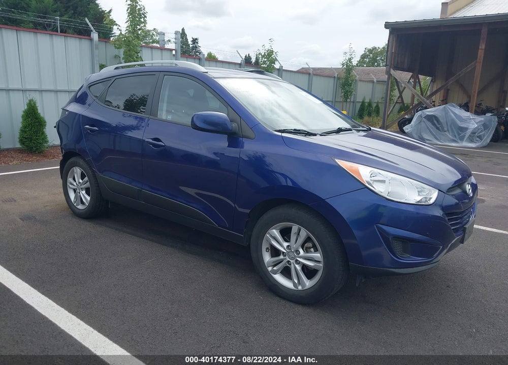 2011 HYUNDAI TUCSON GLS VIN: KM8JU3AC9BU300923