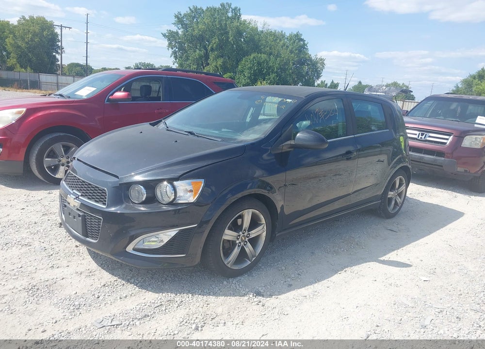 2013 CHEVROLET SONIC RS AUTO VIN: 1G1JG6SB9D4150309
