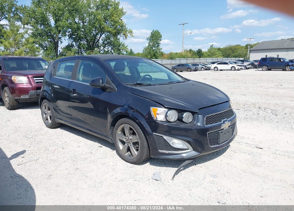 2013 CHEVROLET SONIC RS AUTO VIN: 1G1JG6SB9D4150309