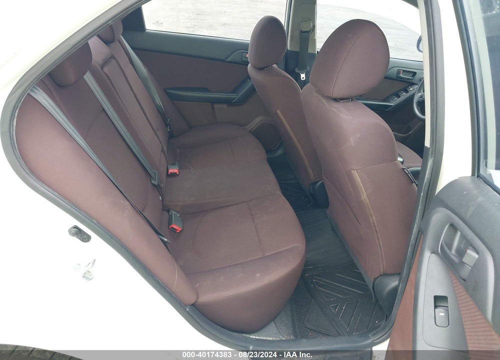 2010 KIA FORTE EX VIN: KNAFU4A22A5836173