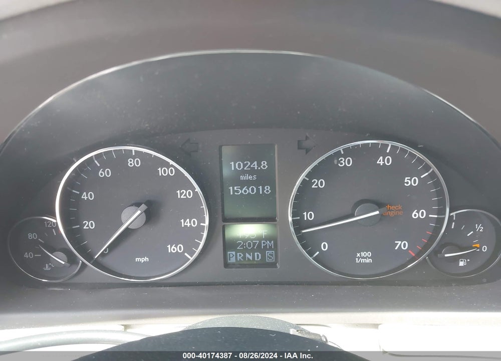 2007 MERCEDES-BENZ C 230 SPORT VIN: WDBRF52H37E027565