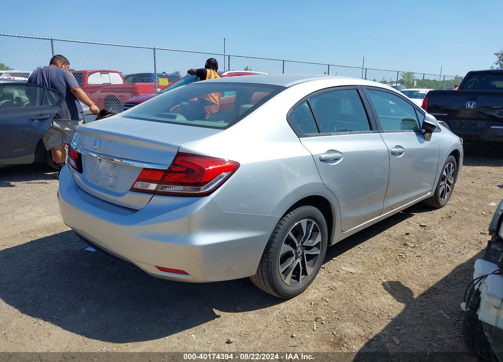 2013 HONDA CIVIC EX VIN: 2HGFB2F80DH545163
