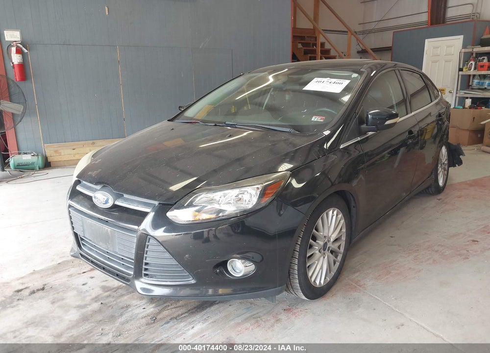 2014 FORD FOCUS TITANIUM VIN: 1FADP3J21EL243259