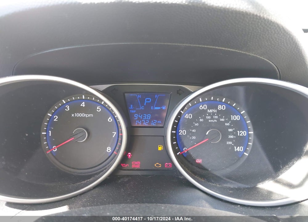 2015 HYUNDAI TUCSON GLS VIN: KM8JTCAF4FU033516