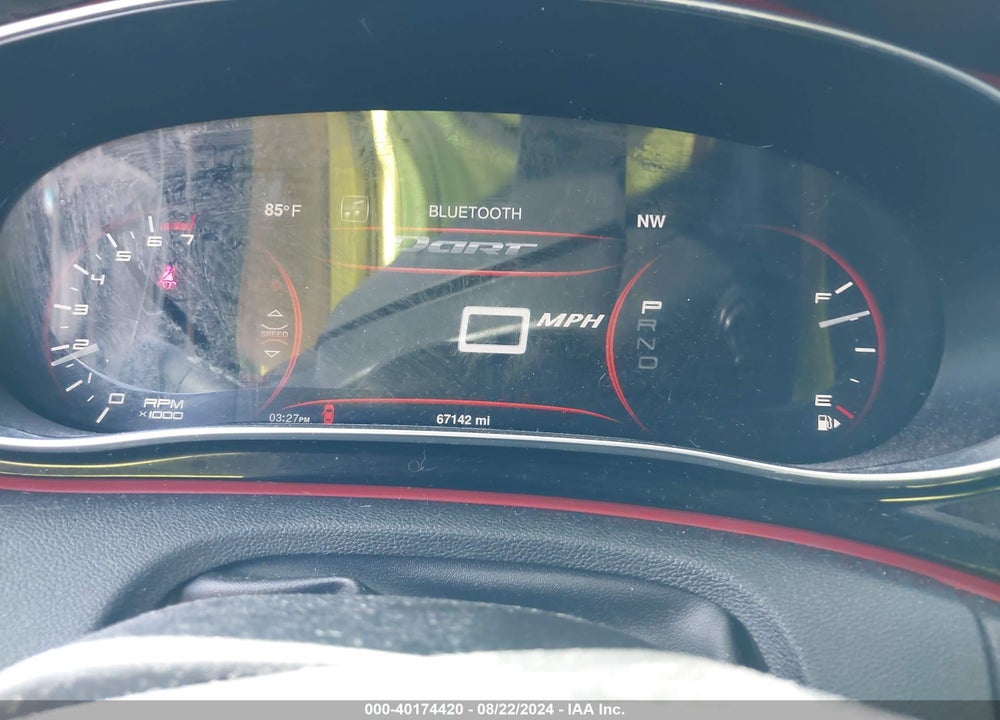 2016 DODGE DART GT SPORT VIN: 1C3CDFGB0GD823448